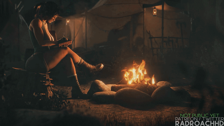 [3D动画] [RadRoachHD] 5月新作：Lara Croft: WOmb Raider