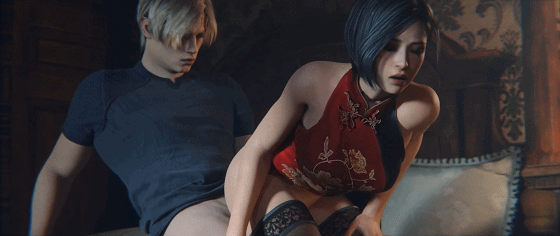 [Aries' Possession] 4月新作：Ada &amp; Leon 艾达王 性感黑丝旗袍女神骑乘后入爆肏 [2.3G] [百度/夸克/飞猫]-第3张-动漫-风花雪月-ACG交流分享论坛