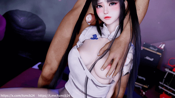 [VAM] 天使没翅膀：赵灵儿 比比安慕希 性感黑丝双马尾少女M腿骑乘后入中出 [4K60] [1.6G] [夸克/飞猫]-第3张-动漫-次元小屋-ACG交流分享论坛