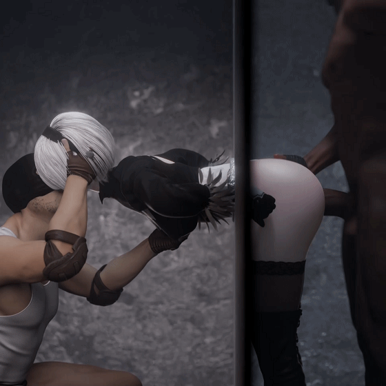 [SKRev] 5月新作：2B 壁尻 卡墙的性感御姐前后夹击侵犯中出 [371M] [夸克/飞猫]-第3张-动漫-次元小屋-ACG交流分享论坛